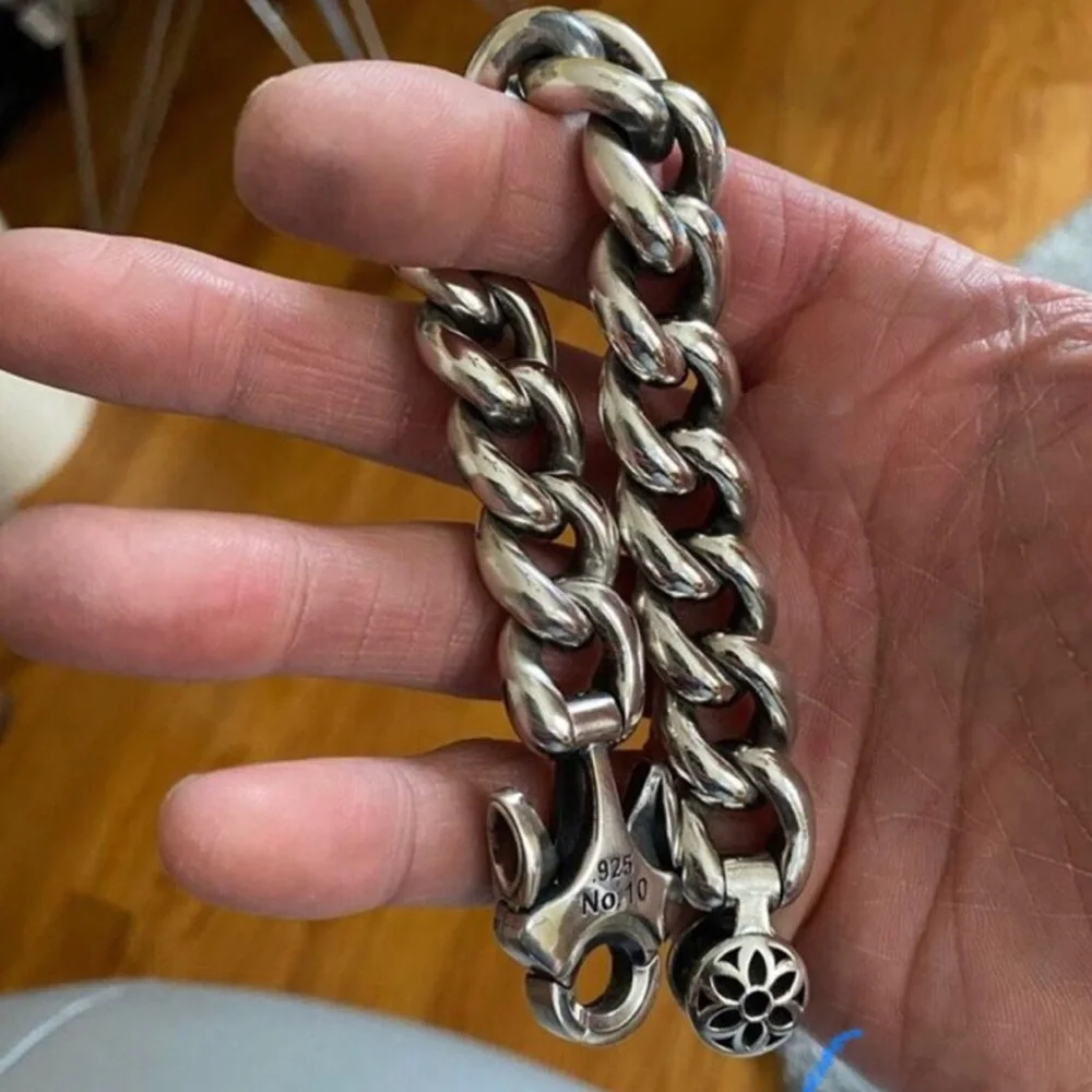 Good Art Hlywd (2001) Silver Curb Chain Bracelet - Picture 2 of 16